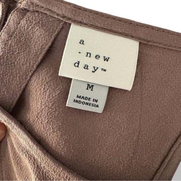 Women's A New Day Tops Racer Back Tank Top - Size Medium - Picture 6 of 8